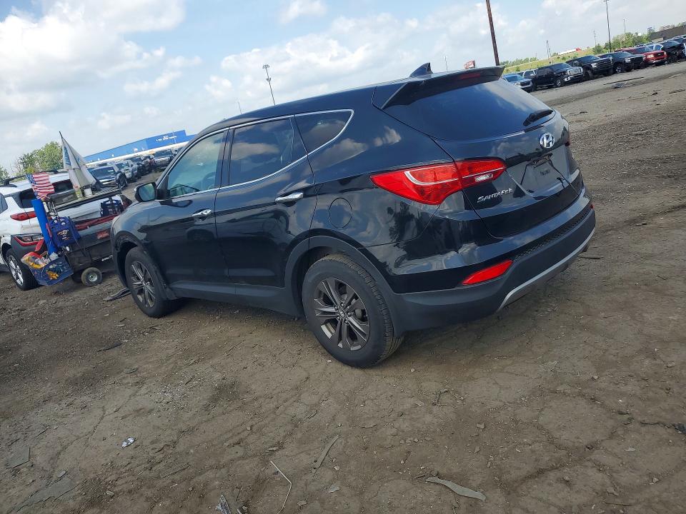 2013 Hyundai Santa fe VIN 5XYZU3LB9DG070266 COPART salvage auction — FRONT END, Mi - Cert Of Title-Rebuilt Salvage, sold $2,350 on 2026-07-07 (photo 2)
