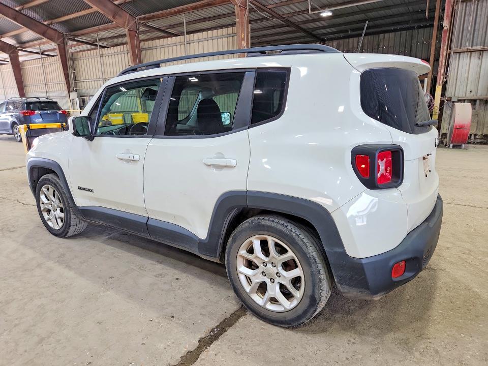 2018 Jeep Renegade VIN ZACCJABB2JPH48226 COPART salvage auction — WATER/FLOOD, La - Cert Of Title-Salvage Flood, sold $1,100 on 2026-08-14 (photo 2)