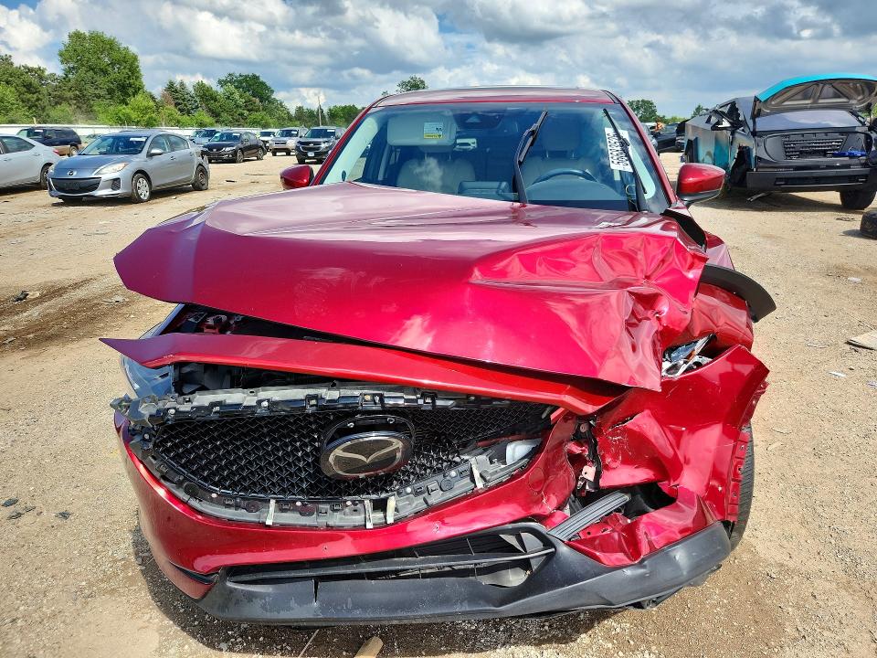 2018 Mazda VIN JM3KFBCM2J0465552 COPART salvage auction — FRONT END, Il - Salvage Certificate, sold $300 on 2026-07-28 (photo 5)