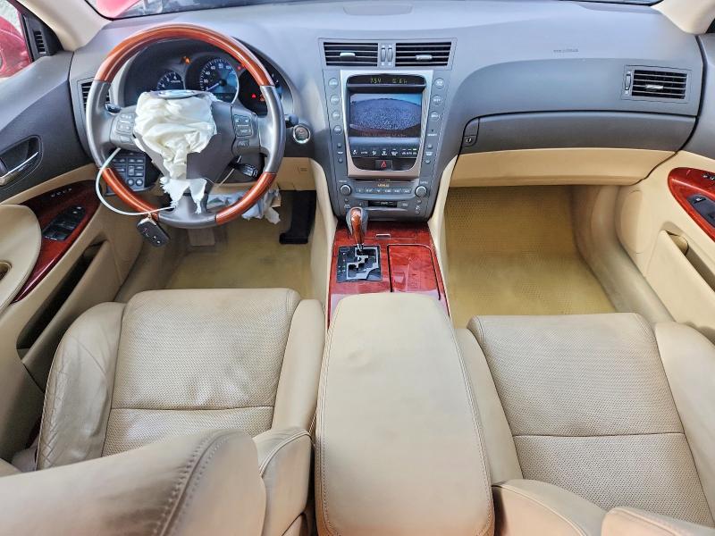 2007 Lexus Gs VIN JTHBE96S170010617 COPART salvage auction — FRONT END, Ca - Salvage Certificate, sold $325 on 2026-07-16 (photo 8)
