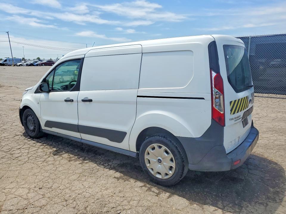 2018 Ford Transit connect VIN NM0LE7E79J1349616 COPART salvage auction — FRONT END, MI - CERTIFICATE OF TITLE, sold $575 on 2026-07-10 (photo 2)
