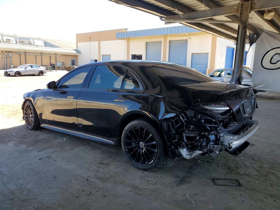 2021 Mercedes-benz S class VIN W1K6G7GB9MA042842 COPART salvage auction — SIDE, CA - DIS/DLR/EXP ONLY CLEAN TITLE, sold $21,800 on 2026-07-28 (photo 2)