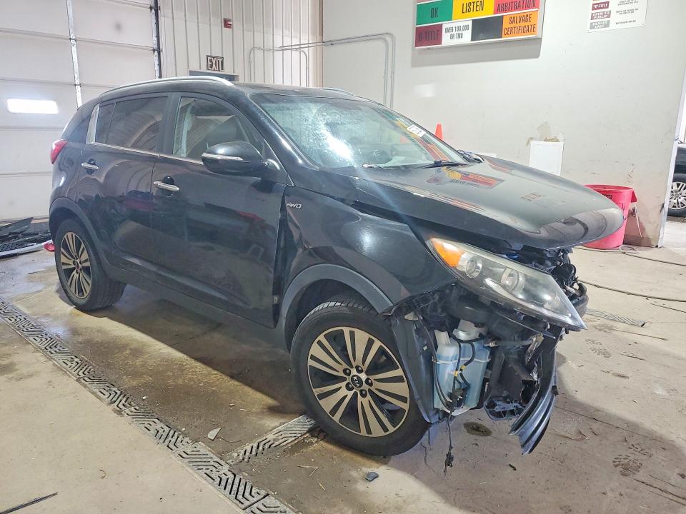 2015 Kia Sportage VIN KNDPCCAC0F7794305 COPART salvage auction — FRONT END, Nj - Cert Of Title-Salvage, sold $125 on 2026-07-30 (photo 4)