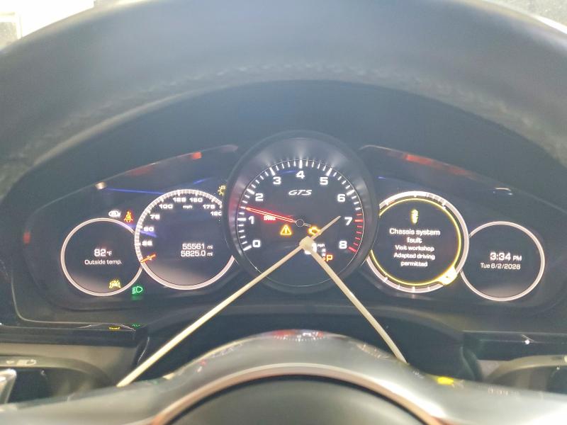 2021 Porsche VIN WP1AG2AY0MDA34386 COPART salvage auction — FRONT END, Ny - Mv-907A Salvage Certificate, sold $26,000 on 2026-07-29 (photo 9)