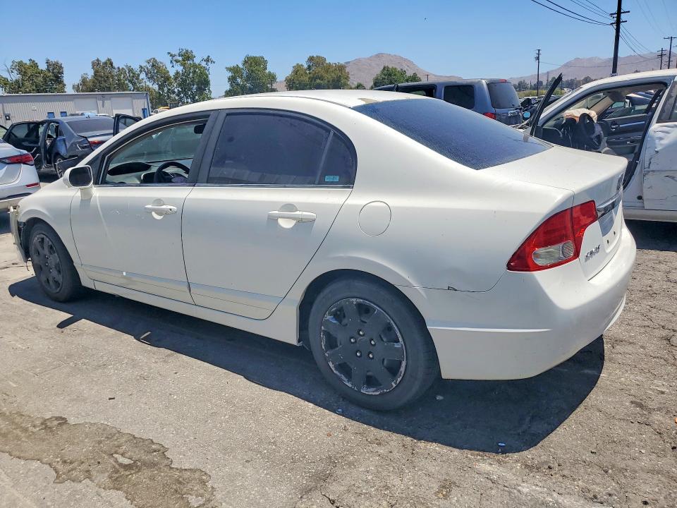 2009 Honda Civic VIN 19XFA16599E050660 COPART salvage auction — FRONT END, Ca - Salvage Certificate, sold $1,300 on 2026-07-02 (photo 2)