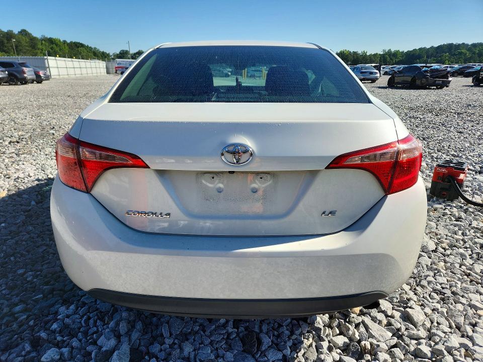 2017 Toyota Corolla VIN 5YFBURHE4HP735826 COPART salvage auction — FRONT END, Ga - Cert Of Title-Salvage, sold $975 on 2026-07-02 (photo 6)