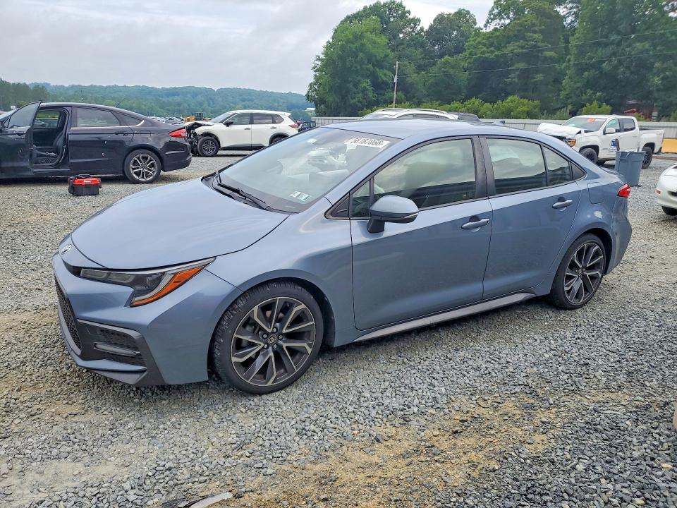 2020 Toyota VIN JTDS4RCE7LJ017532 COPART salvage auction — SIDE, Pa - Certificate Of Salvage, sold $5,100 on 2026-07-02 (photo 1)