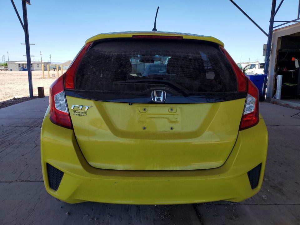 2016 Honda Fit VIN JHMGK5H53GX033046 COPART salvage auction — UNDERCARRIAGE, Az - Cert Of Title - Salvage, sold $5,300 on 2026-07-09 (photo 6)