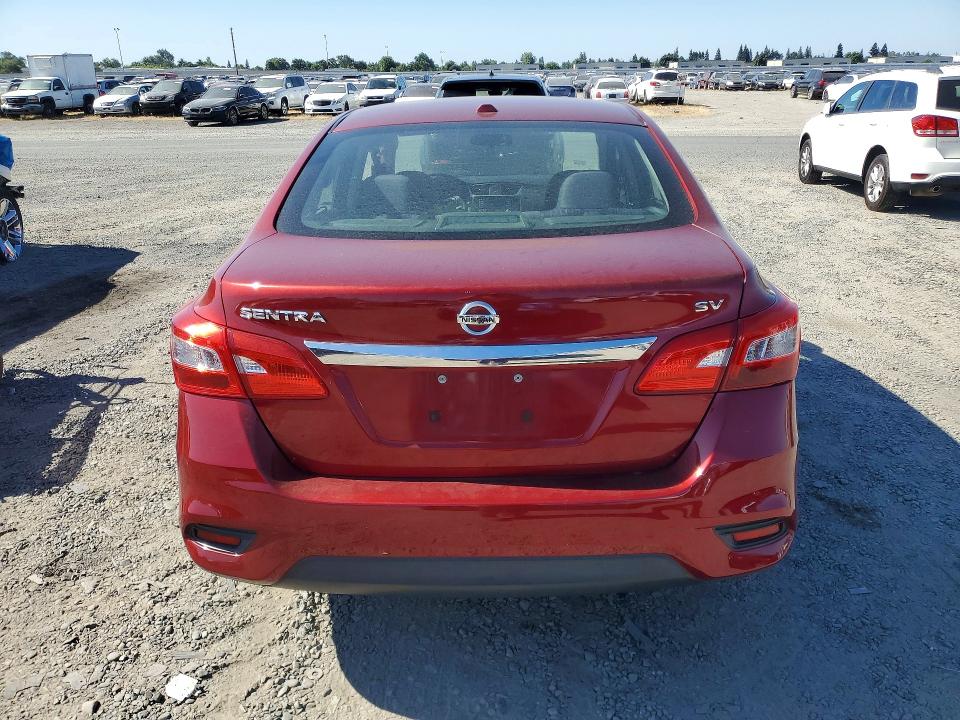 2017 Nissan Sentra VIN 3N1AB7AP2HY369689 COPART salvage auction — SIDE, Ca - Salvage Certificate, sold $725 on 2026-07-02 (photo 6)