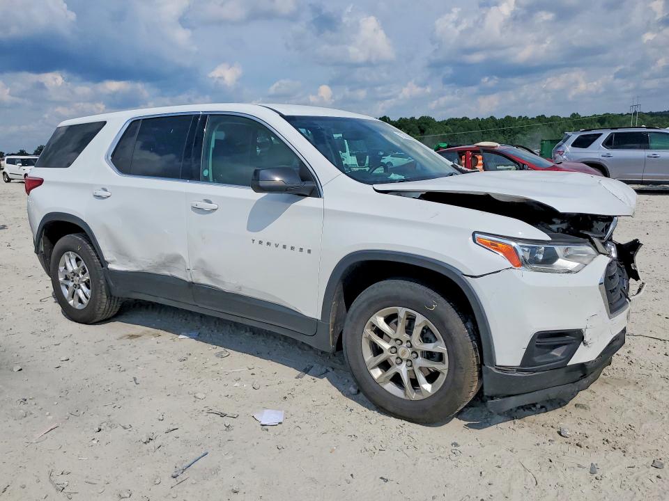 2021 Chevrolet Traverse VIN 1GNERFKW4MJ212603 COPART salvage auction — FRONT END, Salvage Title, sold $1,350 on 2026-07-29 (photo 4)