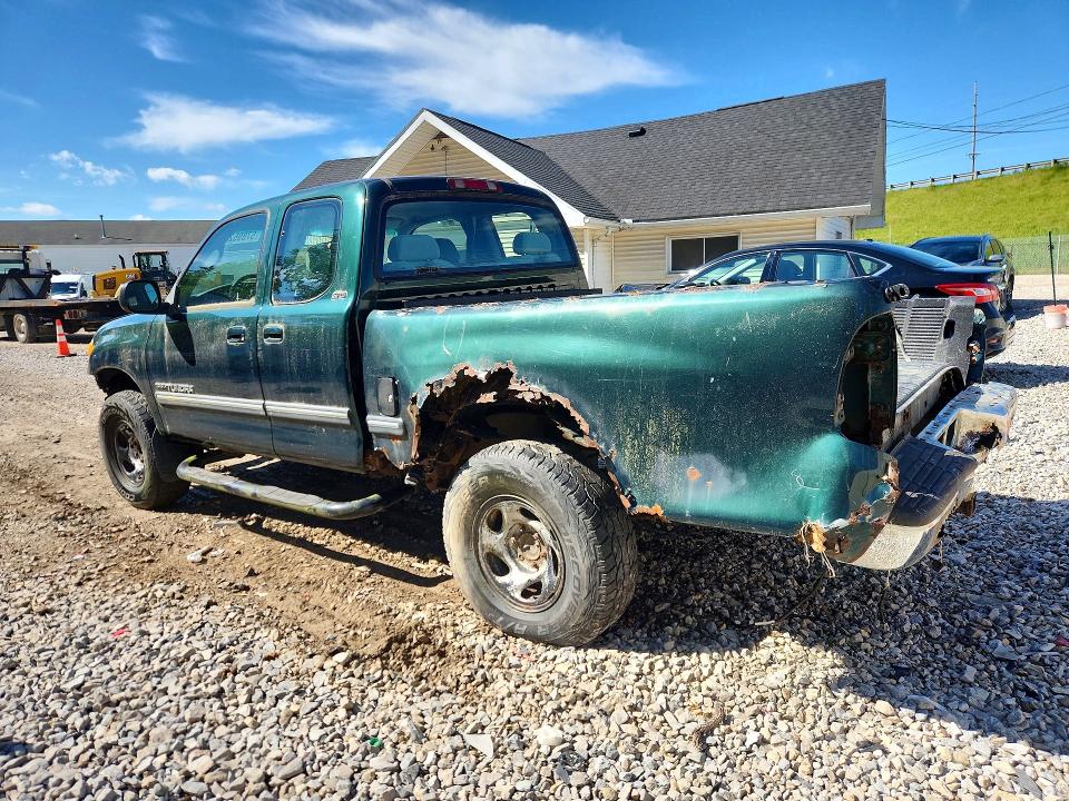 2001 Toyota Tundra VIN 5TBRN34151S184100 COPART salvage auction — REAR END, Oh - Certificate Of Title, sold $550 on 2026-07-29 (photo 2)