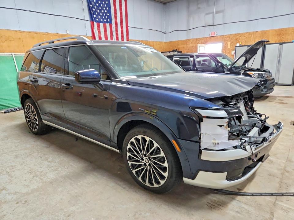 2026 Hyundai Palisade VIN KM8RMESA2TU046694 COPART salvage auction — FRONT END, Mi - Certificate Of Title, sold $18,100 on 2026-07-15 (photo 4)