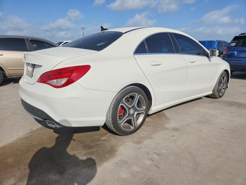 2014 Mercedes-benz Cla-klasse VIN WDDSJ4EB0EN041851 COPART salvage auction — SIDE, Tx - Certificate Of Title, sold $1,350 on 2026-08-13 (photo 3)