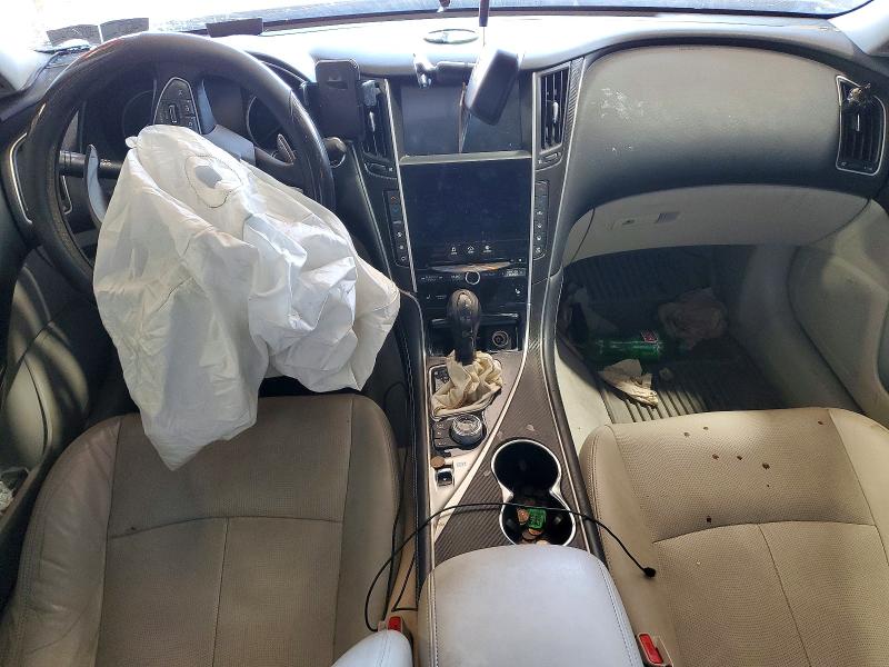 2015 Infiniti Q50 VIN JN1BV7AR6FM390753 COPART salvage auction — FRONT END, Pa - Certificate Of Salvage, sold $175 on 2026-07-30 (photo 8)