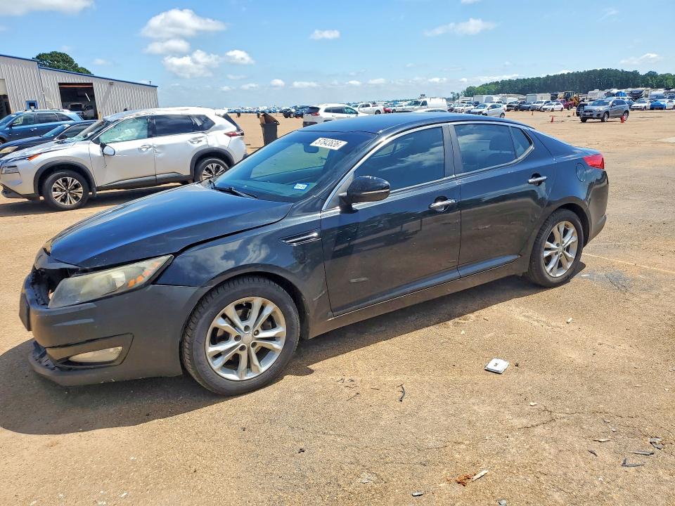 2013 Kia VIN 5XXGN4A76DG206530 COPART salvage auction — FRONT END, Tx - Salvage Vehicle Title, sold $600 on 2026-07-27 (photo 1)