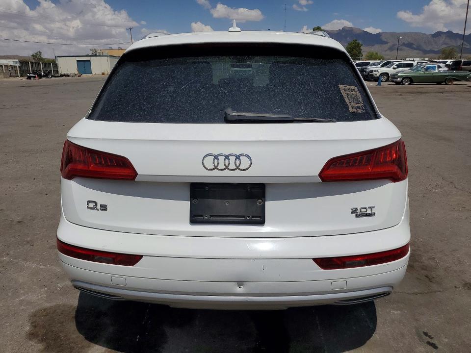 2018 Audi Q5 VIN WA1ANAFY1J2136839 COPART salvage auction — MECHANICAL, Tx - Certificate Of Title (P), sold $5,600 on 2026-07-10 (photo 6)