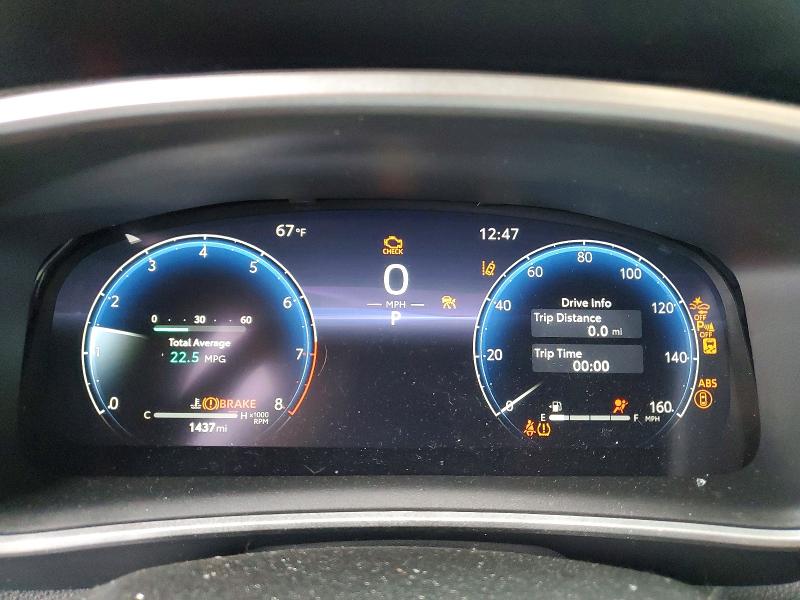 2026 Toyota Corolla cross VIN 7MUEAABG6TV170034 COPART salvage auction — ROLLOVER, Fl - Certificate Of Title, sold $3,550 on 2026-07-29 (photo 9)