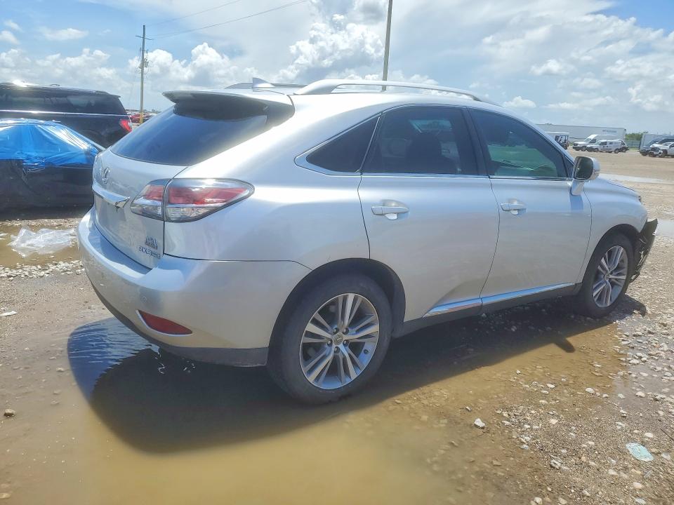 2015 Lexus Rx VIN 2T2ZK1BA6FC156034 COPART salvage auction — FRONT END, Tx - Salvage Vehicle Title, sold $7,500 on 2026-07-02 (photo 3)