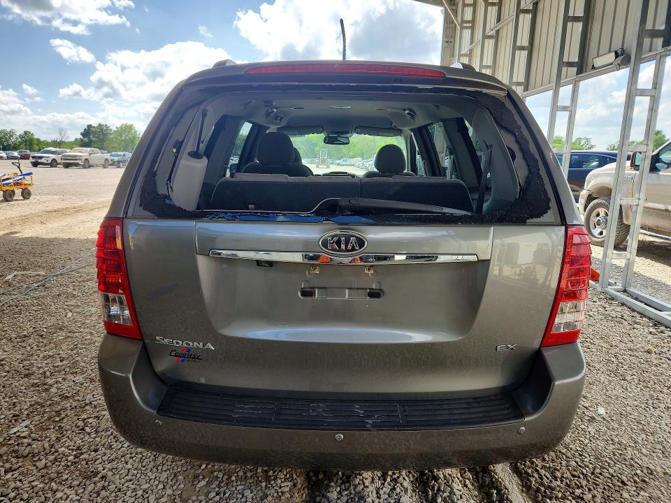 2012 Kia SEDONA VIN KNDMH4C74C6427158 COPART salvage auction — HAIL, Mo - Certificate Of Title, sold $1,500 on 2026-07-08 (photo 6)