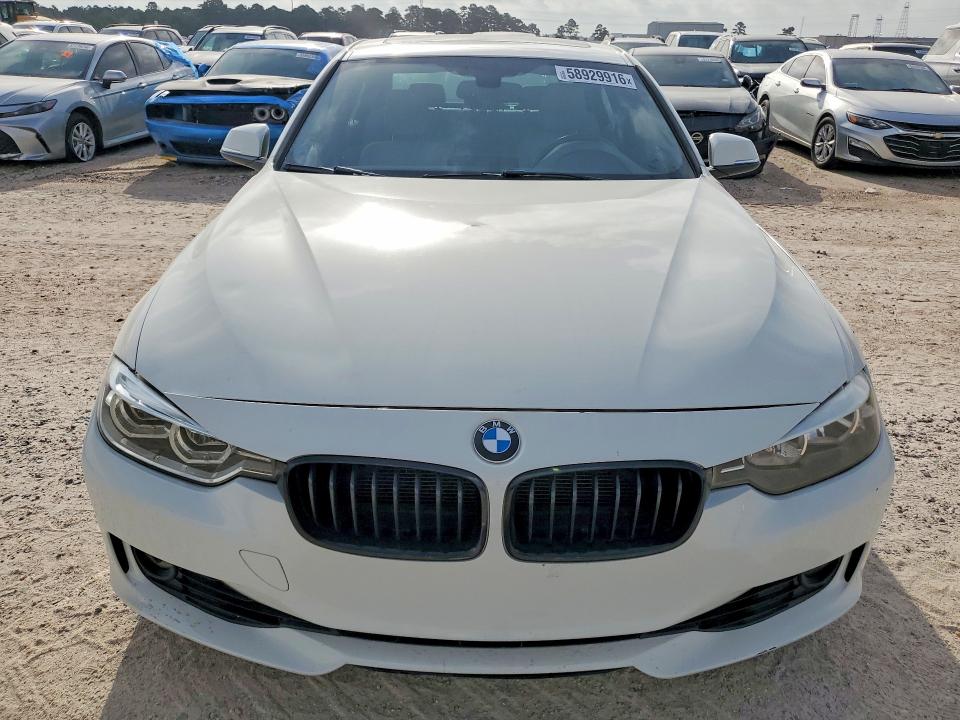 2016 BMW 3 series VIN WBA8E9C58GK648942 COPART salvage auction — FRONT END, TX - SALVAGE VEHICLE TITLE, sold $1,250 on 2026-07-24 (photo 5)