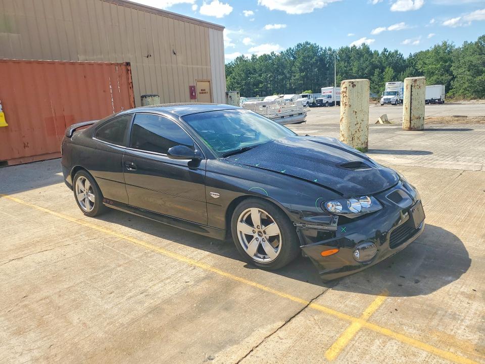 2006 Pontiac Gto VIN 6G2VX12UX6L552711 COPART salvage auction — FRONT END, Sc - Cert Of Title-Salvage, sold $7,200 on 2026-07-17 (photo 4)