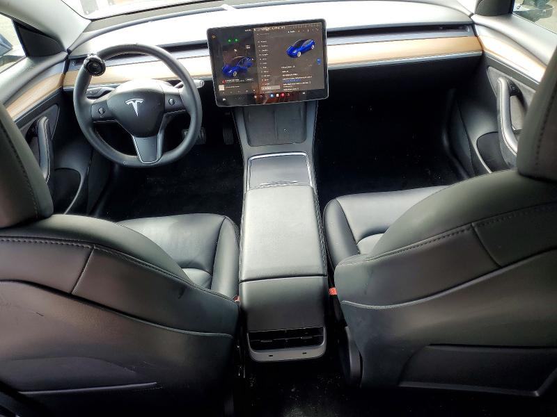 2022 Tesla Model 3 VIN 5YJ3E1EA7NF372594 COPART salvage auction — REAR END, Salvage Title, sold $4,600 on 2026-07-22 (photo 8)