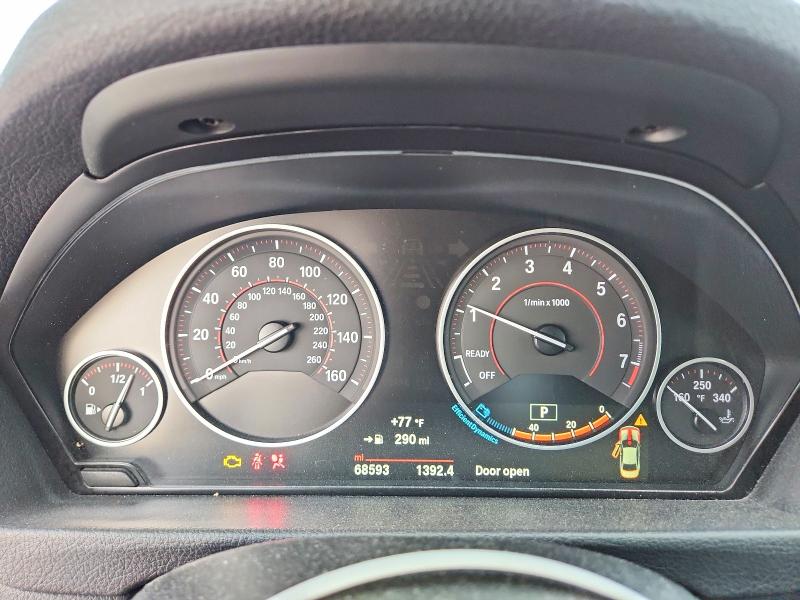2017 BMW VIN WBA4P1C59HK522455 COPART salvage auction — FRONT END, Tx - Salvage Vehicle Title, sold $10,800 on 2026-07-23 (photo 9)