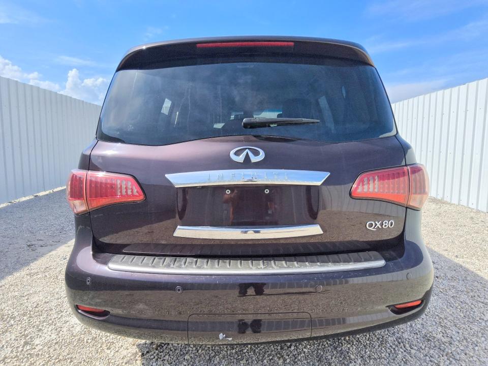 2014 Infiniti Qx80 VIN JN8AZ2NF3E9552733 COPART salvage auction — MECHANICAL, FL - CERTIFICATE OF TITLE, sold $425 on 2026-07-16 (photo 6)