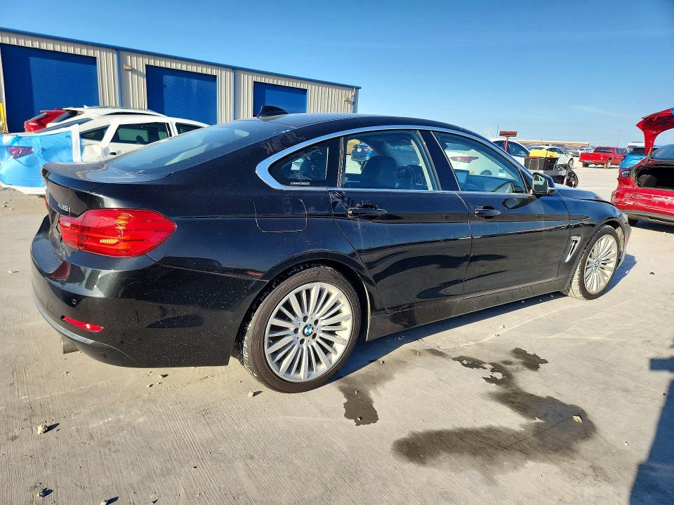 2015 BMW 4er VIN WBA4B1C52FG241306 COPART salvage auction — FRONT END, Tx - Salvage Vehicle Title, sold $2,900 on 2026-08-11 (photo 3)