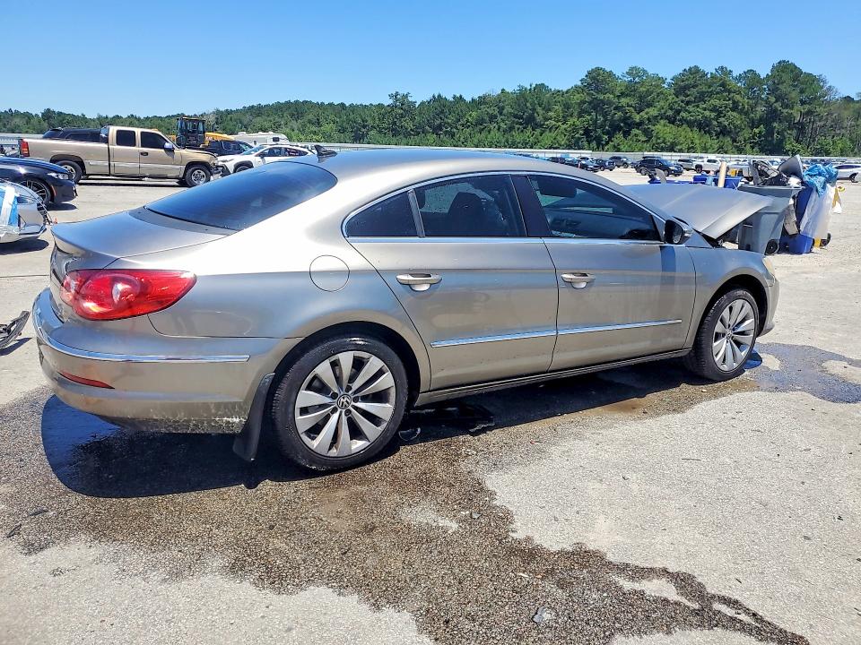 2011 Volkswagen Passat cc VIN WVWMN7AN6BE711004 COPART salvage auction — FRONT END, Sc - Cert Of Title-Salvage, sold $275 on 2026-07-20 (photo 3)