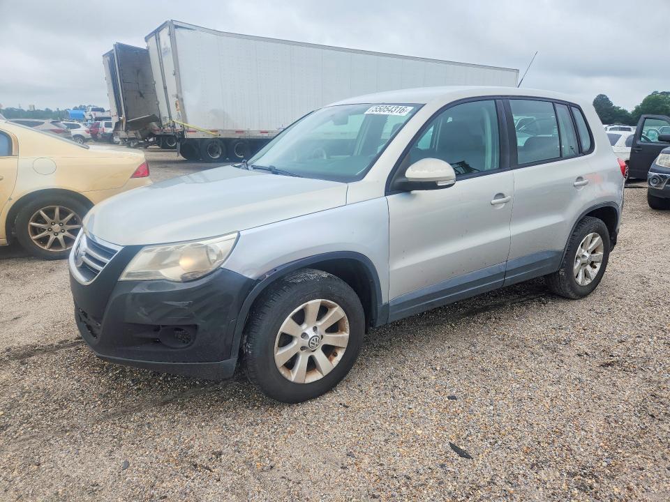 2009 Volkswagen Tiguan VIN WVGAV75N09W527156 COPART salvage auction — FRONT END, AL - CERT OF TITLE-SALVAGE TITLE, sold $225 on 2026-07-16 (photo 1)