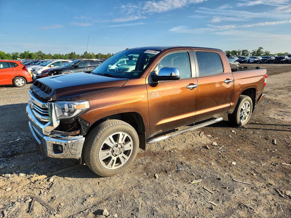 2017 Toyota Tundra VIN 5TFAY5F1XHX600778 COPART salvage auction — REAR END, Va - Cert Of Title - Salvage, sold $13,800 on 2026-07-22 (photo 1)