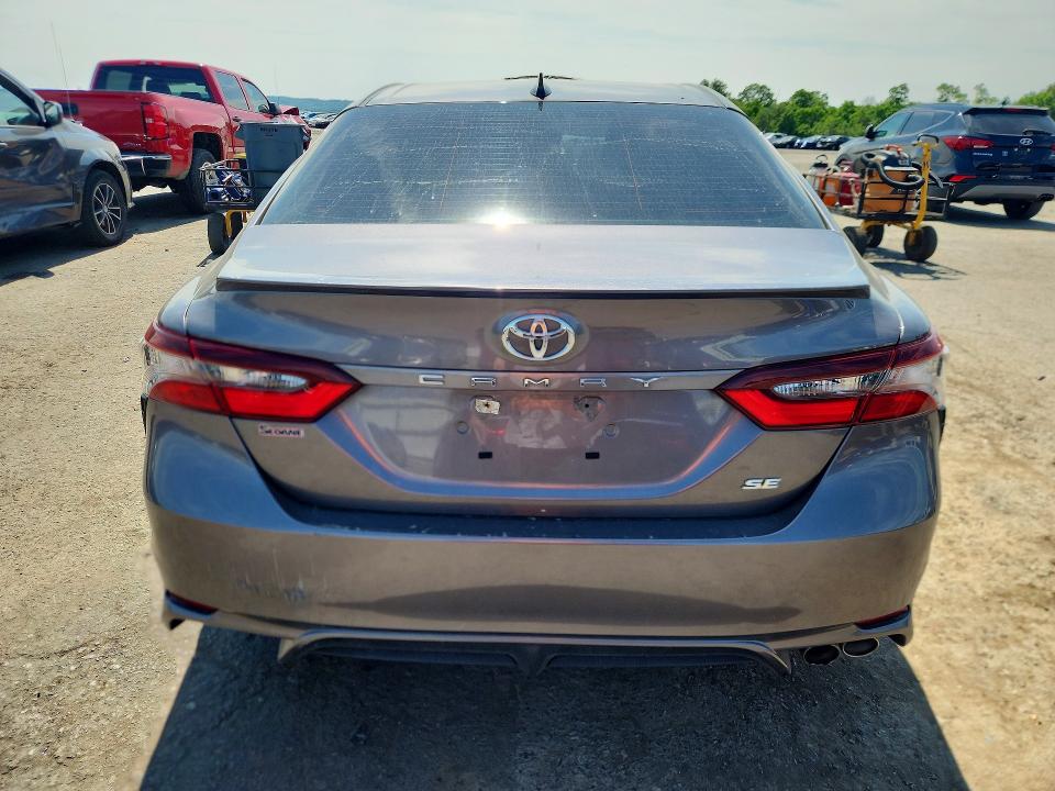 2022 Toyota Camry VIN 4T1G11AK7NU631602 COPART salvage auction — FRONT END, Pa - Certificate Of Salvage, sold $4,450 on 2026-07-02 (photo 6)
