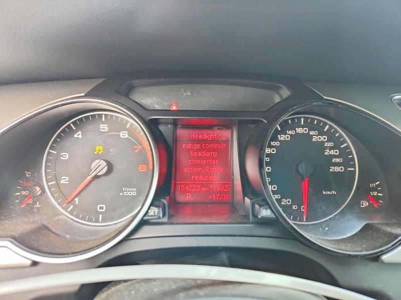 2011 Audi A5 VIN WAUMFBFHXBN008991 COPART salvage auction — FRONT END, ON - PERMIT SALVAGE, sold $700 on 2026-07-16 (photo 9)