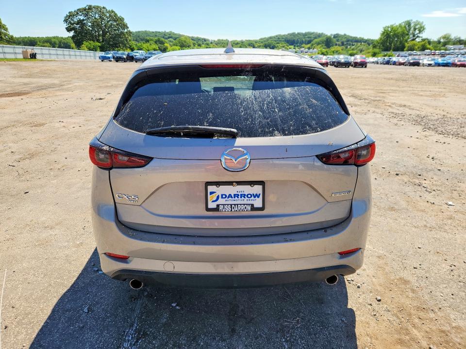 2025 Mazda VIN JM3KFBBL5S0710175 COPART salvage auction — HAIL, Salvage Title, sold $6,100 on 2026-07-14 (photo 6)