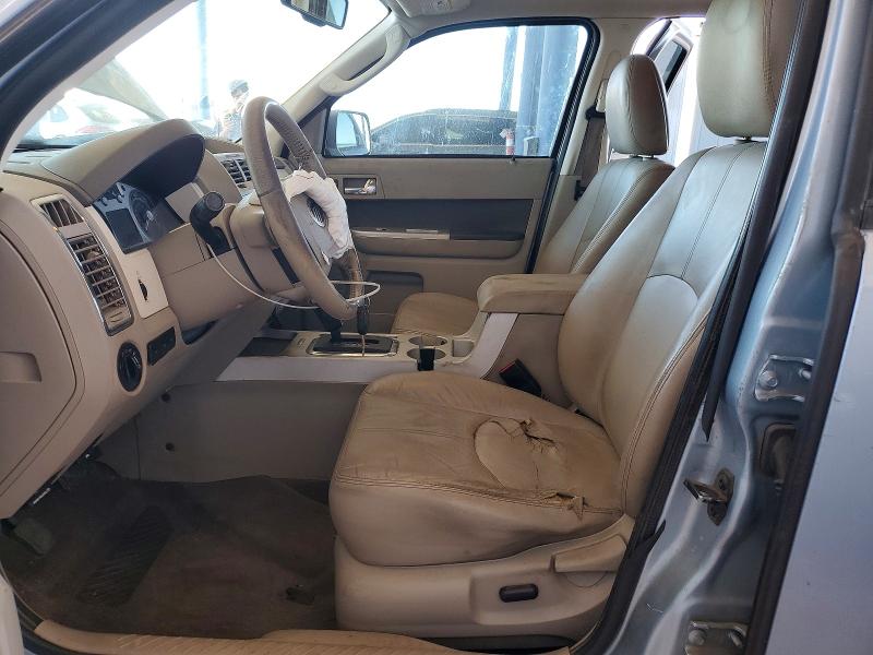 2009 Mercury Mariner VIN 4M2CU97G59KJ15942 COPART salvage auction — FRONT END, Az - Cert Of Title - Salvage, sold $175 on 2026-07-09 (photo 7)