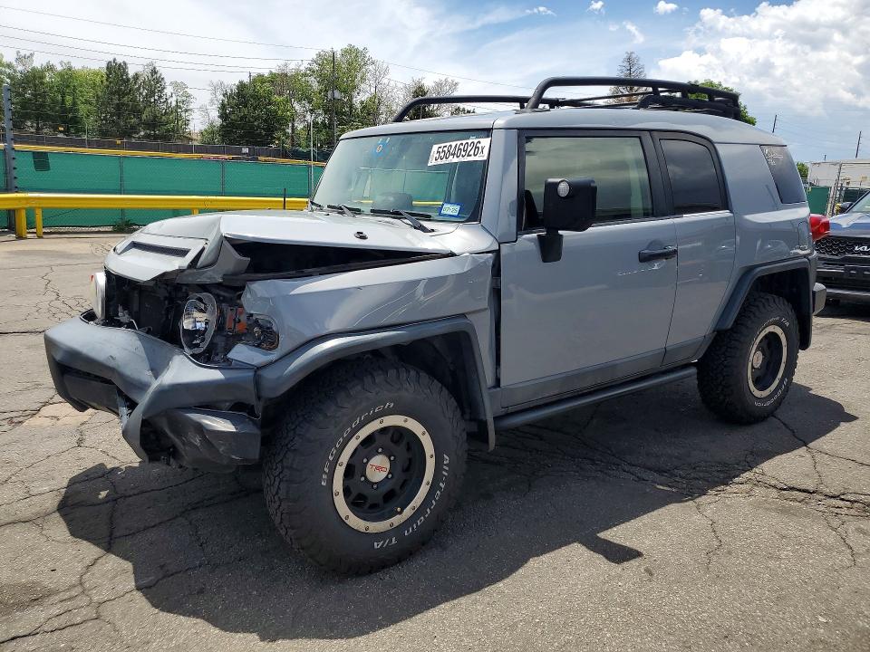 2013 Toyota VIN JTEBU4BF4DK163438 COPART salvage auction — FRONT END, Co - Public - Salvage Title, sold $9,500 on 2026-07-16 (photo 1)