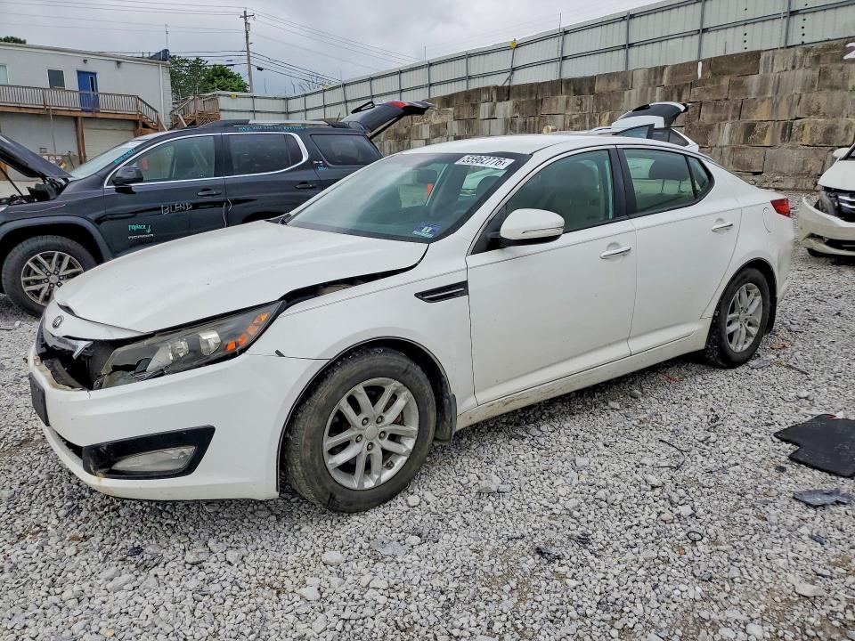 2013 Kia Optima VIN KNAGM4A75D5348713 COPART salvage auction — FRONT END, OH - CERT OF TITLE-SALVAGE, sold $600 on 2026-07-31 (photo 1)