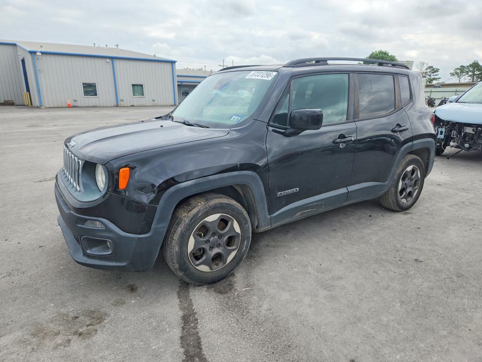 2015 Jeep VIN ZACCJABHXFPB50090 COPART salvage auction — FRONT END, Ok - Certificate Of Title, sold $1,000 on 2026-07-31 (photo 1)