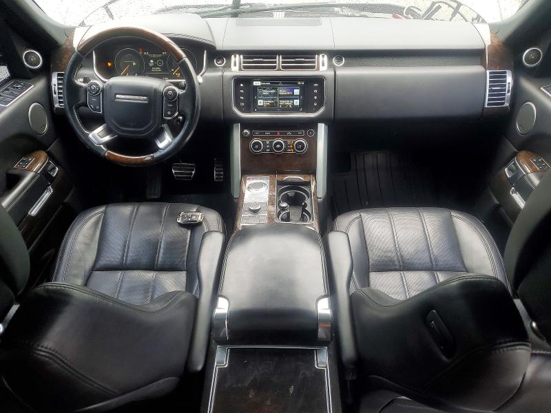 2016 Land rover RANGE ROVER VIN SALGS3EF3GA260512 COPART salvage auction — MINOR DENT/SCRATCHES, CT - CERTIFICATE OF TITLE (P), sold $7,800 on 2026-07-30 (photo 8)