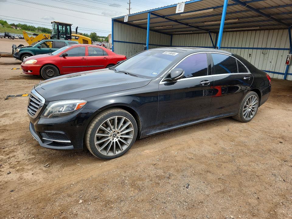 2017 Mercedes-benz S-klasse VIN WDDUG8CB4HA322631 COPART salvage auction — SIDE, Co - Salvage Title, sold $425 on 2026-07-27 (photo 1)