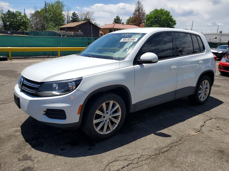 2017 Volkswagen Tiguan VIN WVGBV7AX3HK046027 COPART salvage auction — MECHANICAL, Co - Dis/Dlr/Exp Only Clean Title, sold $2,200 on 2026-07-09 (photo 1)
