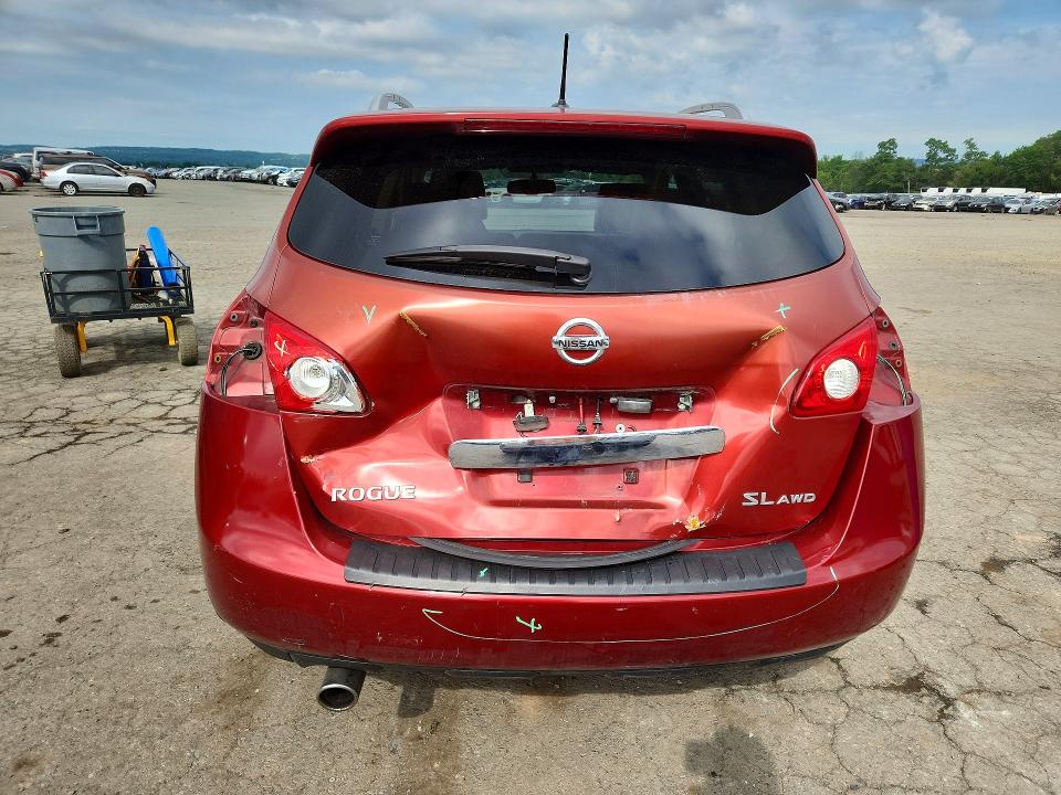 2013 Nissan VIN JN8AS5MV2DW613441 COPART salvage auction — REAR END, Pa - Certificate Of Salvage, sold $400 on 2026-07-17 (photo 6)