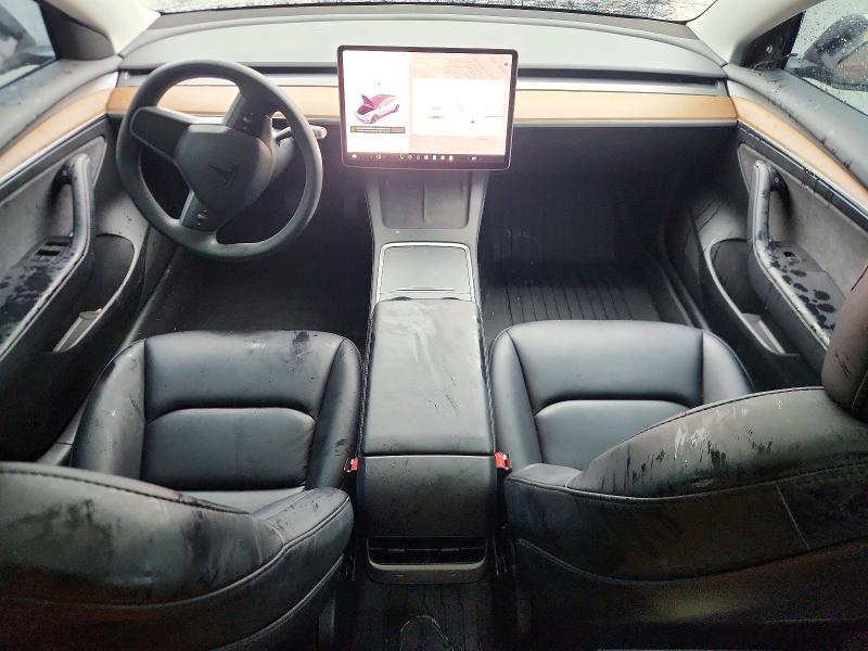 2023 Tesla Model 3 VIN 5YJ3E1EA2PF496419 COPART salvage auction — FRONT END, Tx - Salvage Vehicle Title, sold $8,200 on 2026-07-16 (photo 8)