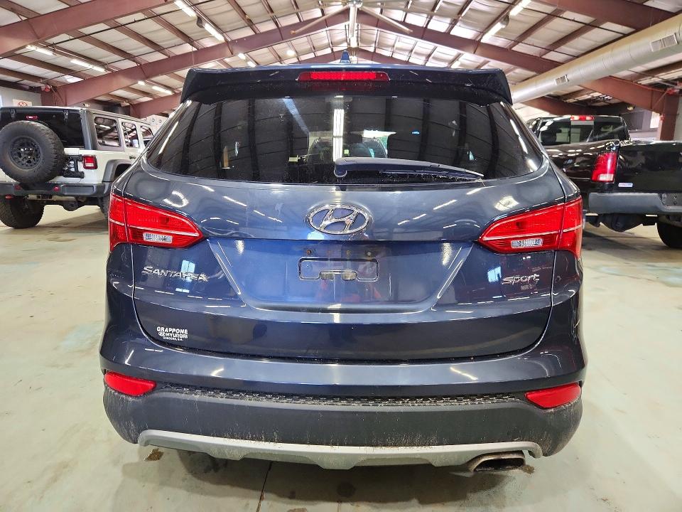 2013 Hyundai Santa fe VIN 5XYZT3LBXDG026389 COPART salvage auction — MINOR DENT/SCRATCHES, Vt - Certificate Of Title (P), sold $2,450 on 2026-07-09 (photo 6)