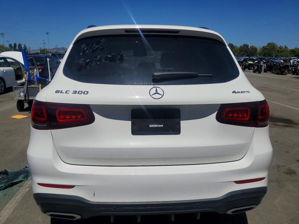 2022 Mercedes-benz Glc class VIN W1N0G8EB8NV351018 COPART salvage auction — FRONT END, Ca - Salvage Certificate, sold $12,900 on 2026-07-31 (photo 6)
