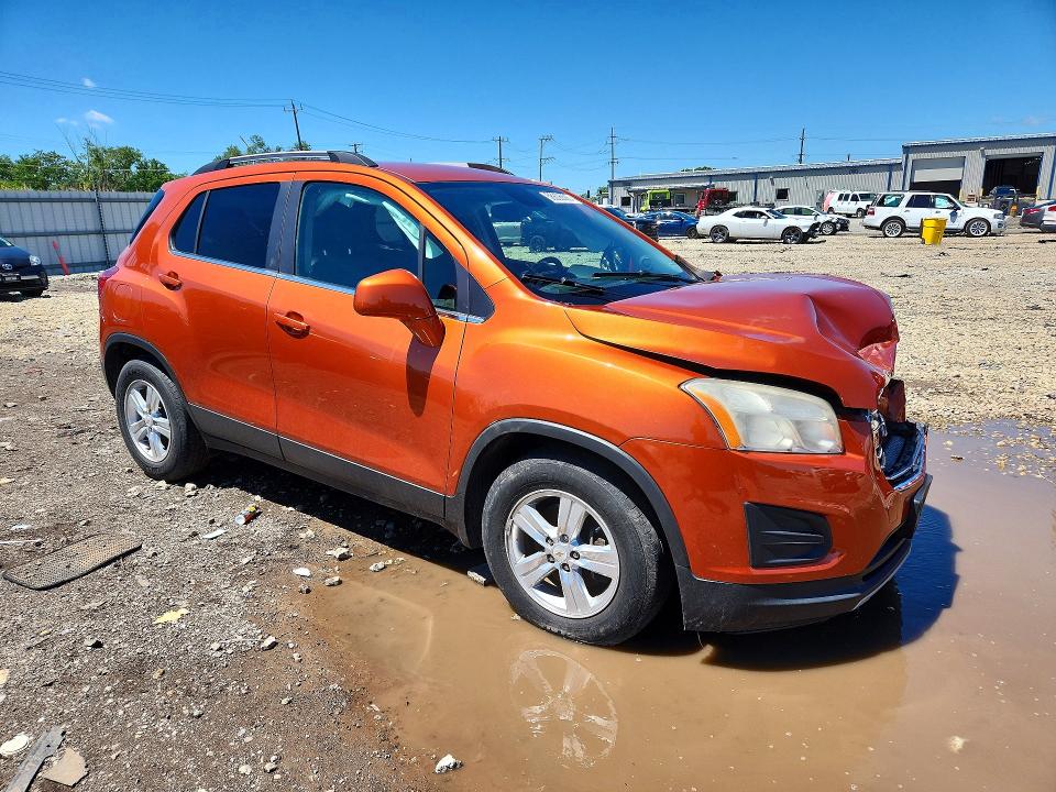 2015 Chevrolet Trax VIN KL7CJLSB4FB127600 COPART salvage auction — FRONT END, Il - Salvage Certificate, sold $900 on 2026-07-22 (photo 4)