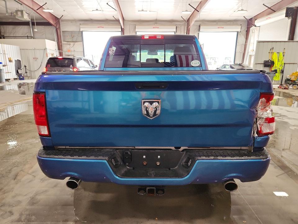 2015 Ram VIN 3C6RR7LT7FG709256 COPART salvage auction — REAR END, Il - Salvage Certificate, sold $3,150 on 2026-07-29 (photo 6)