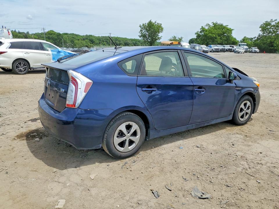 2012 Toyota Prius VIN JTDKN3DU4C1537994 COPART salvage auction — FRONT END, Md - Cert Of Salvage > 75% Damage, sold $125 on 2026-07-28 (photo 3)