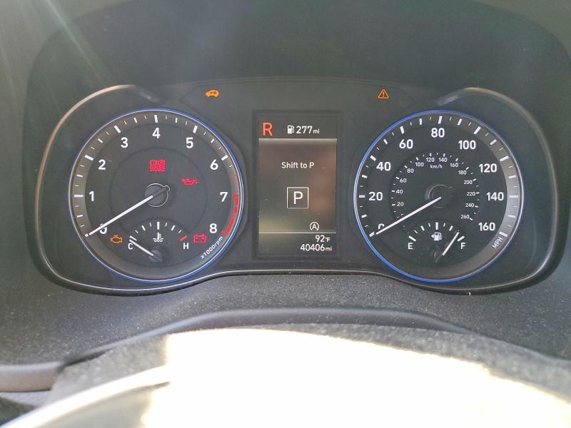 2023 Hyundai Kona VIN KM8K6CAB9PU943933 COPART salvage auction — FRONT END, Pa - Certificate Of Salvage, sold $4,950 on 2026-07-20 (photo 9)